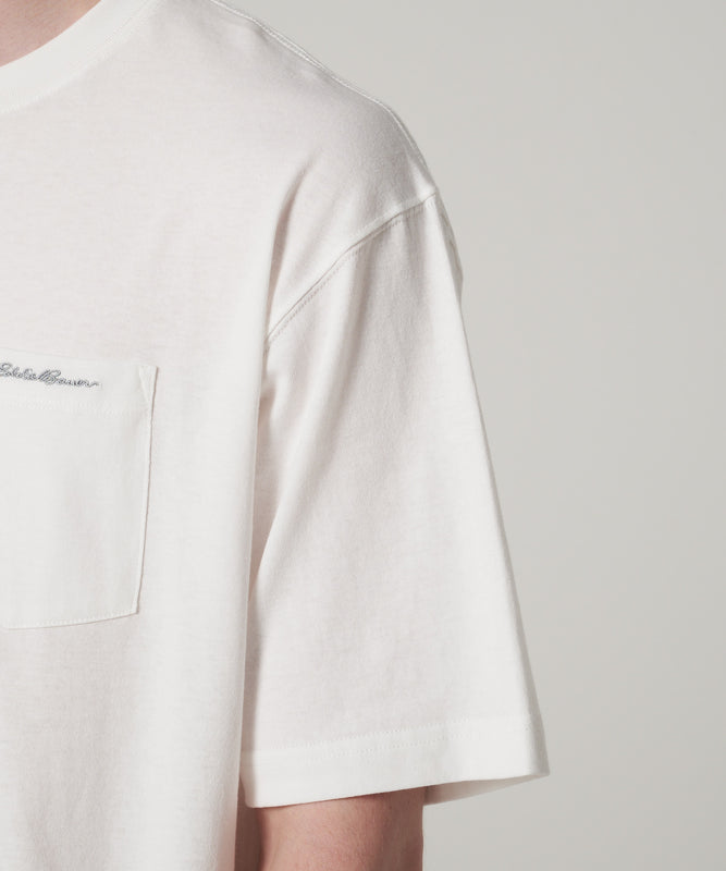 クラシック ロゴ刺繡 ポケットTシャツ/CLASSIC LOGO EMB PKT TEE