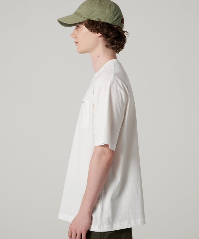 クラシック ロゴ刺繡 ポケットTシャツ/CLASSIC LOGO EMB PKT TEE