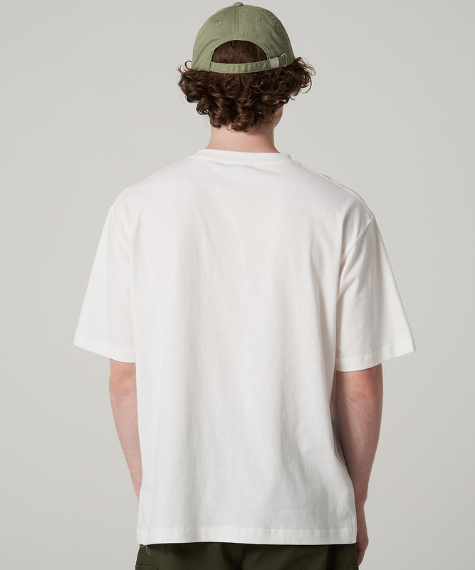 クラシック ロゴ刺繡 ポケットTシャツ/CLASSIC LOGO EMB PKT TEE