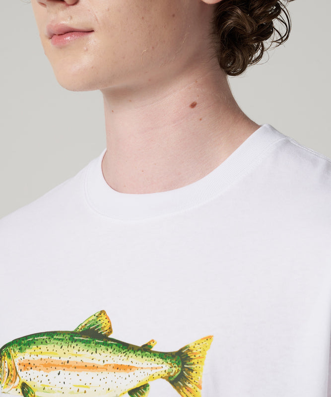フィッシュ プリントTシャツ/FISH PRINT TEE