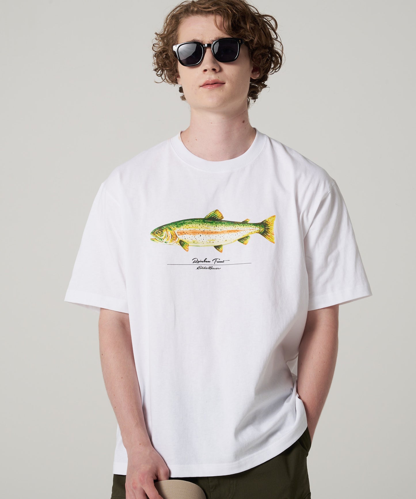 フィッシュ プリントTシャツ/FISH PRINT TEE