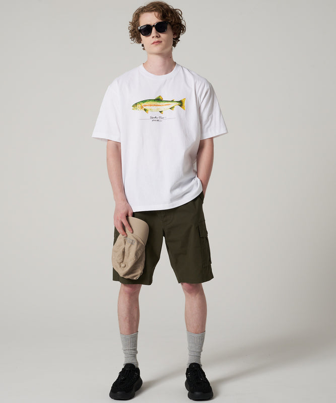 フィッシュ プリントTシャツ/FISH PRINT TEE