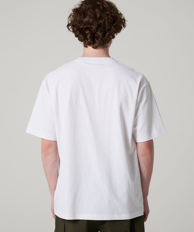 マウンテン ロゴプリントTシャツ/MOUNTAIN LOGO PRINT TEE