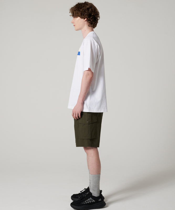 マウンテン ロゴプリントTシャツ/MOUNTAIN LOGO PRINT TEE