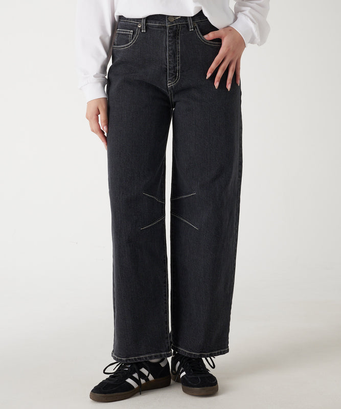 ワイドレッグス カーヴィ ジーンズ/WIDE LEGS CURVY JEANS