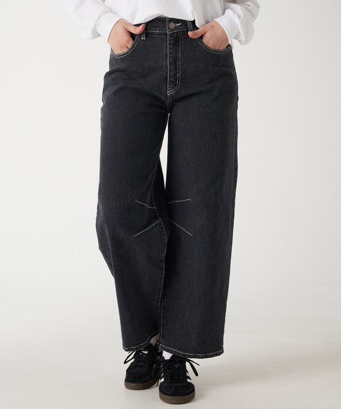 ワイドレッグス カーヴィ ジーンズ/WIDE LEGS CURVY JEANS