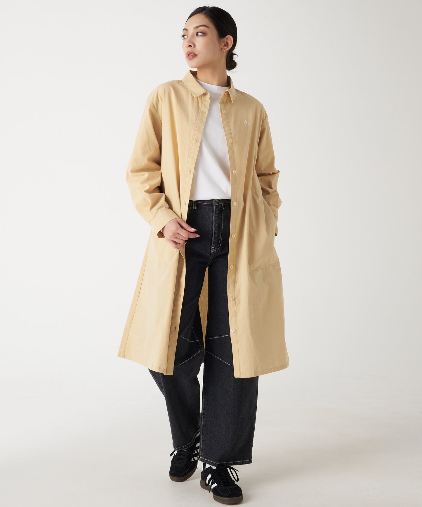 ワイドレッグス カーヴィ ジーンズ/WIDE LEGS CURVY JEANS