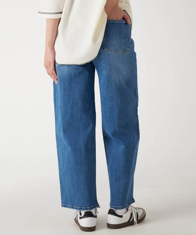 ワイドレッグス カーヴィ ジーンズ/WIDE LEGS CURVY JEANS