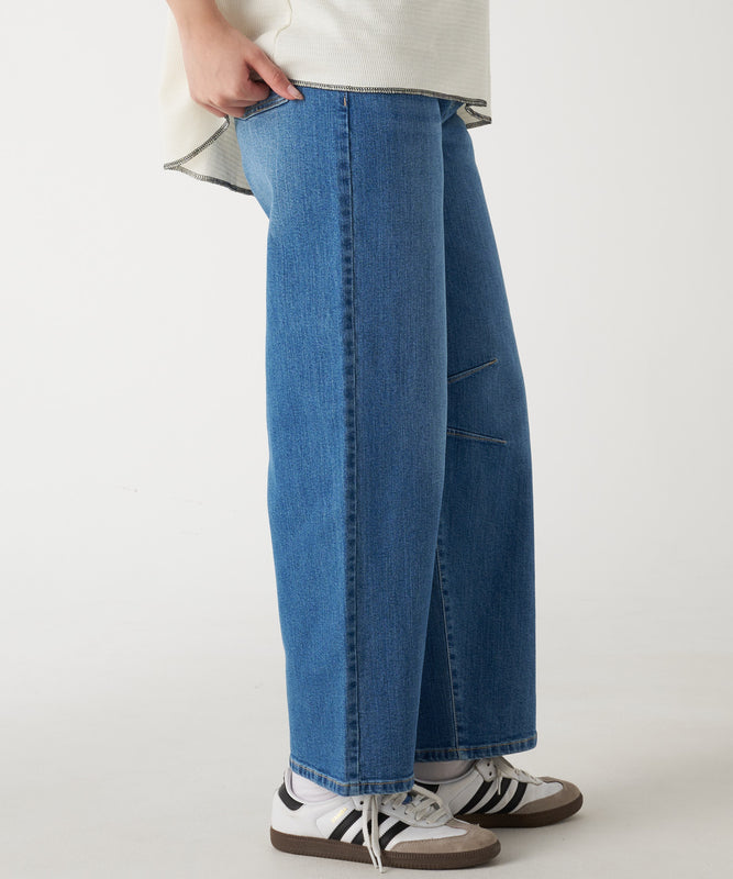 ワイドレッグス カーヴィ ジーンズ/WIDE LEGS CURVY JEANS