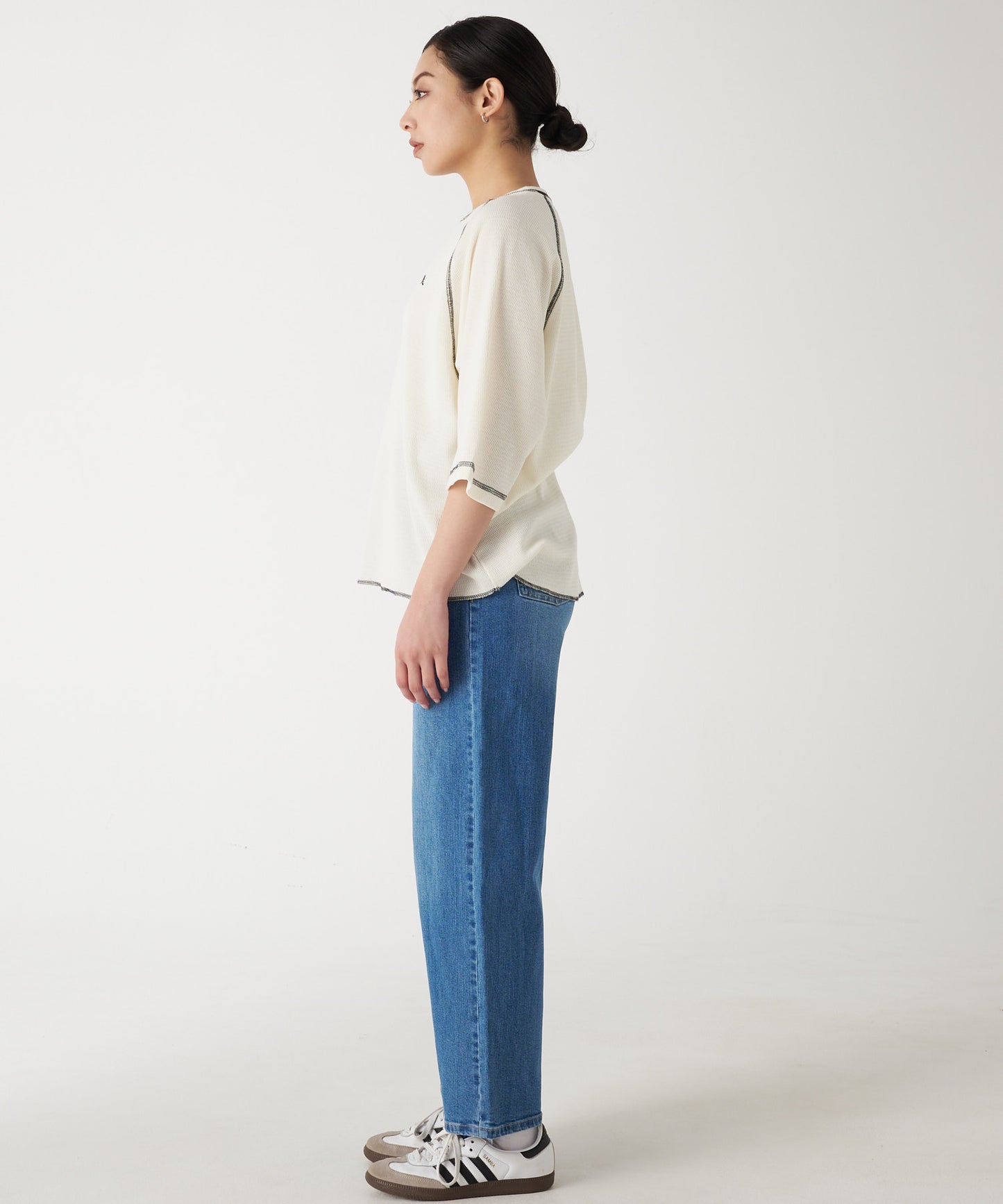 ワイドレッグス カーヴィ ジーンズ/WIDE LEGS CURVY JEANS