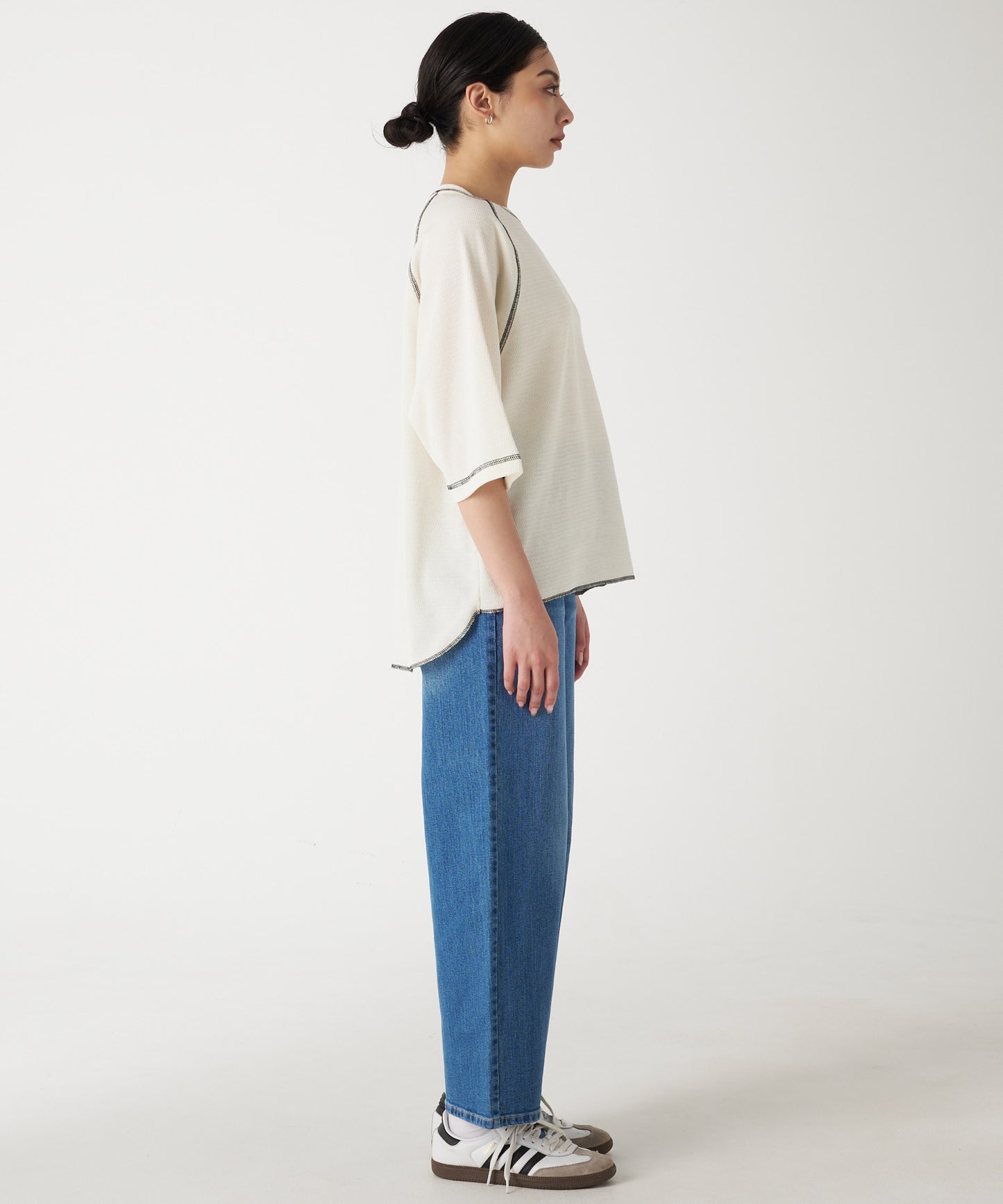 ワイドレッグス カーヴィ ジーンズ/WIDE LEGS CURVY JEANS