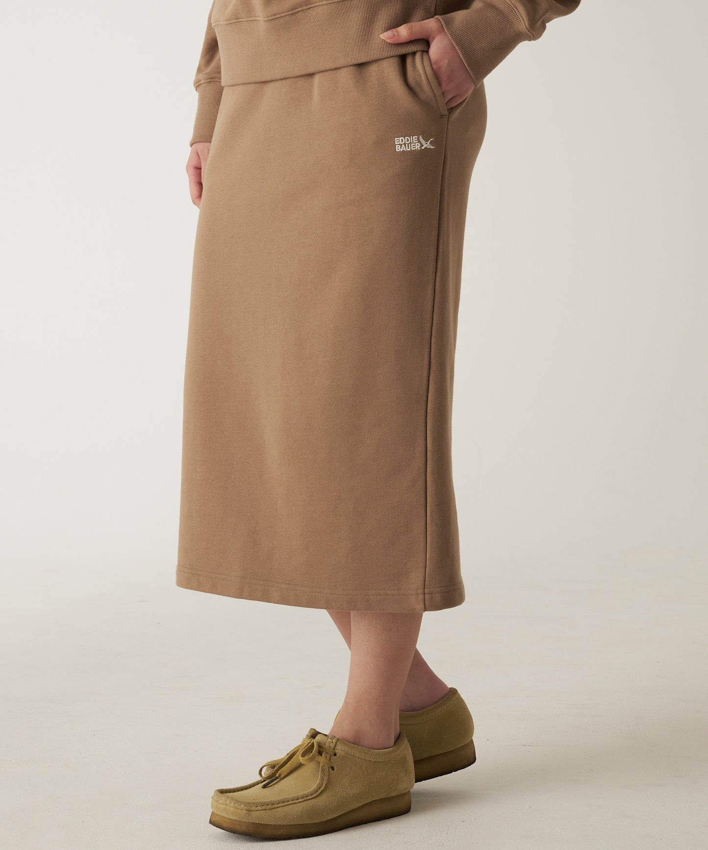スリット スウェットスカート/SLIT SWEAT SKIRT