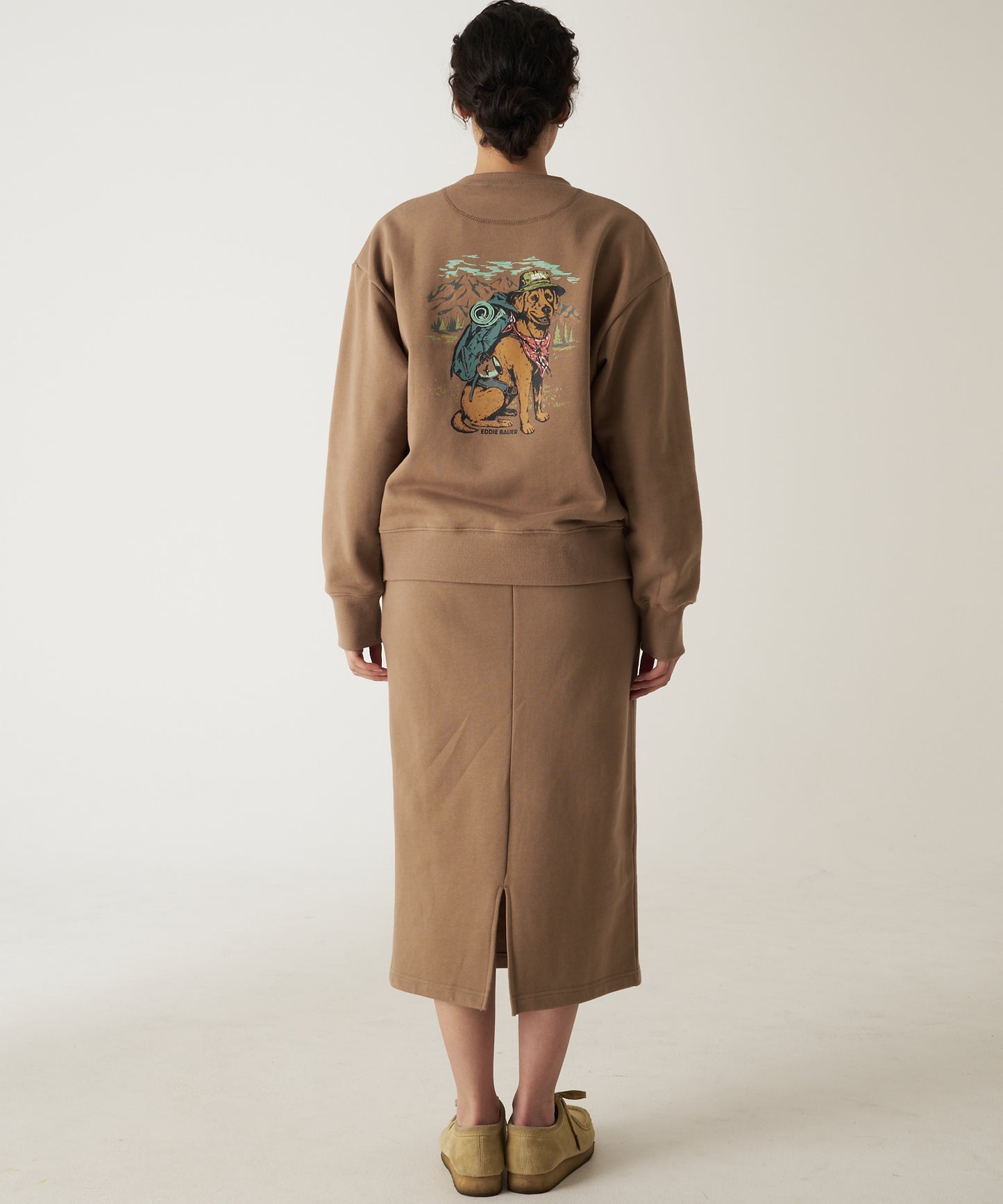 スリット スウェットスカート/SLIT SWEAT SKIRT