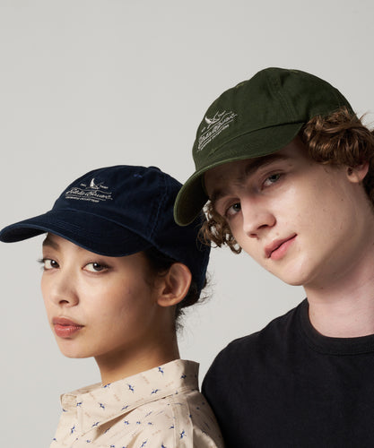 コットンツイル ロゴキャップ/COTTON TWILL LOGO CAP