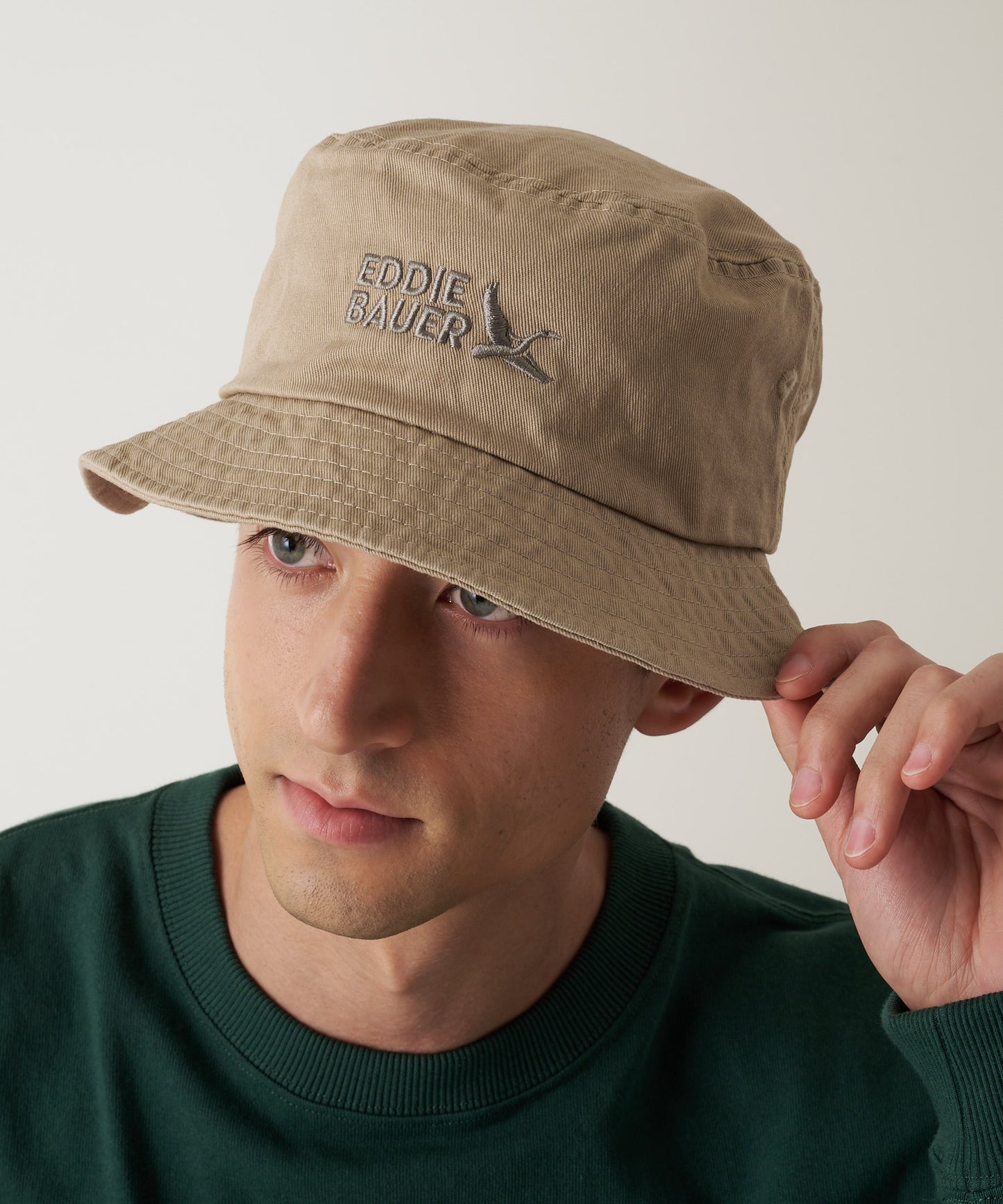 コットンツイル EBロゴハット/COTTON TWILL EB LOGO HAT