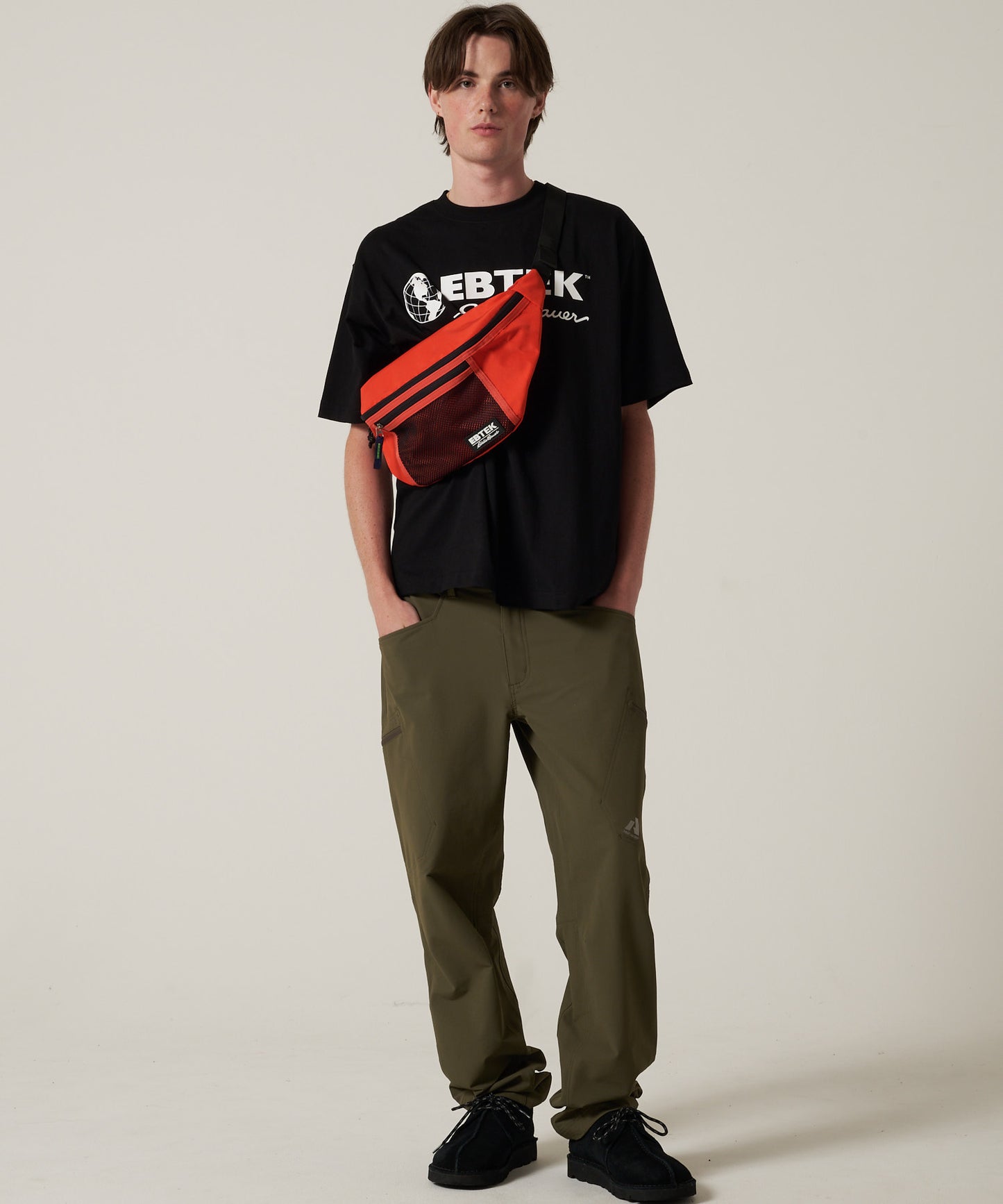 EBTEK メッシュ ウエストバッグ/EBTEK MESH WAIST BAG