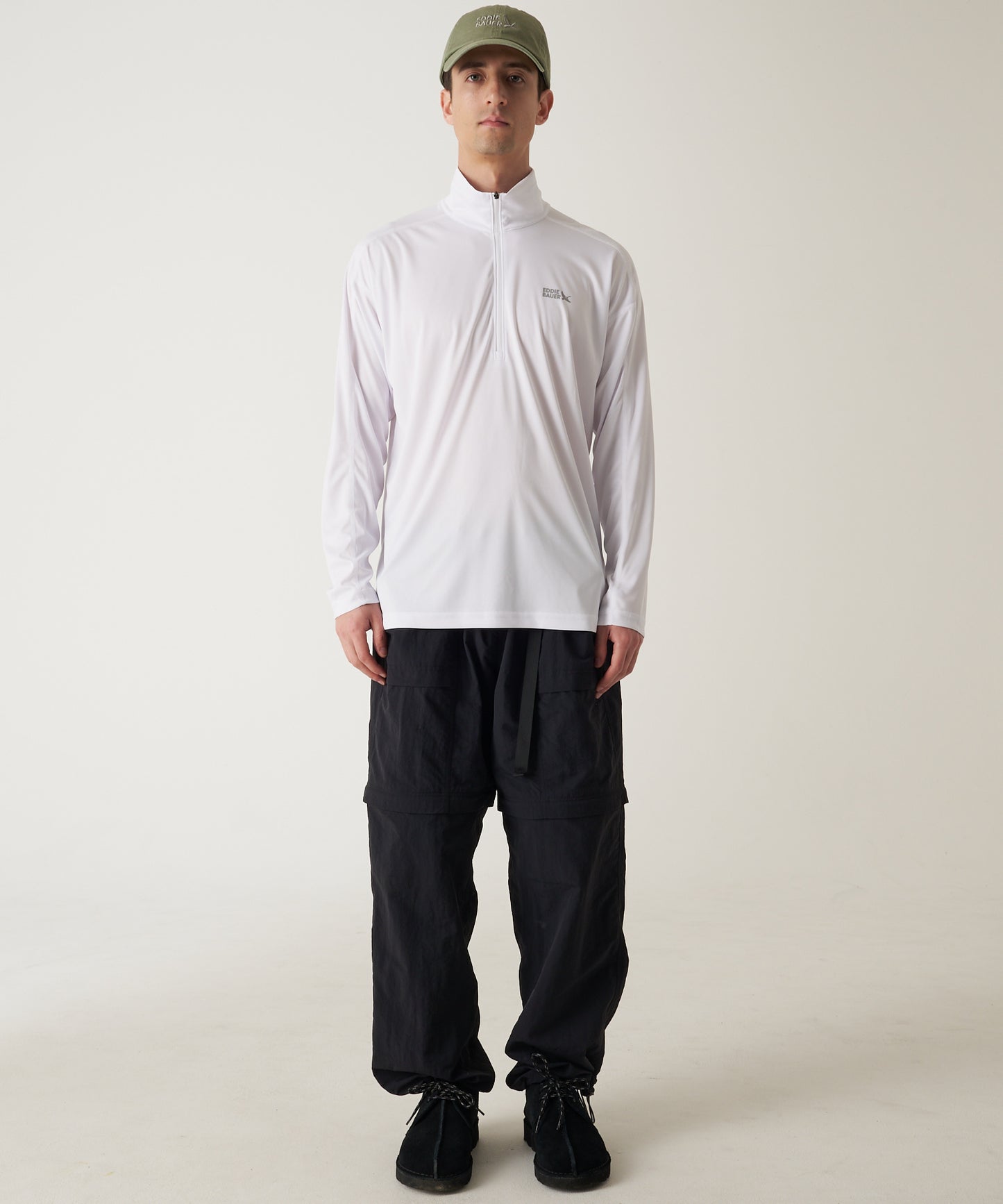 レゾリューション 長袖ハーフジップモックネック/LS RESOLUTION H-ZIP MO