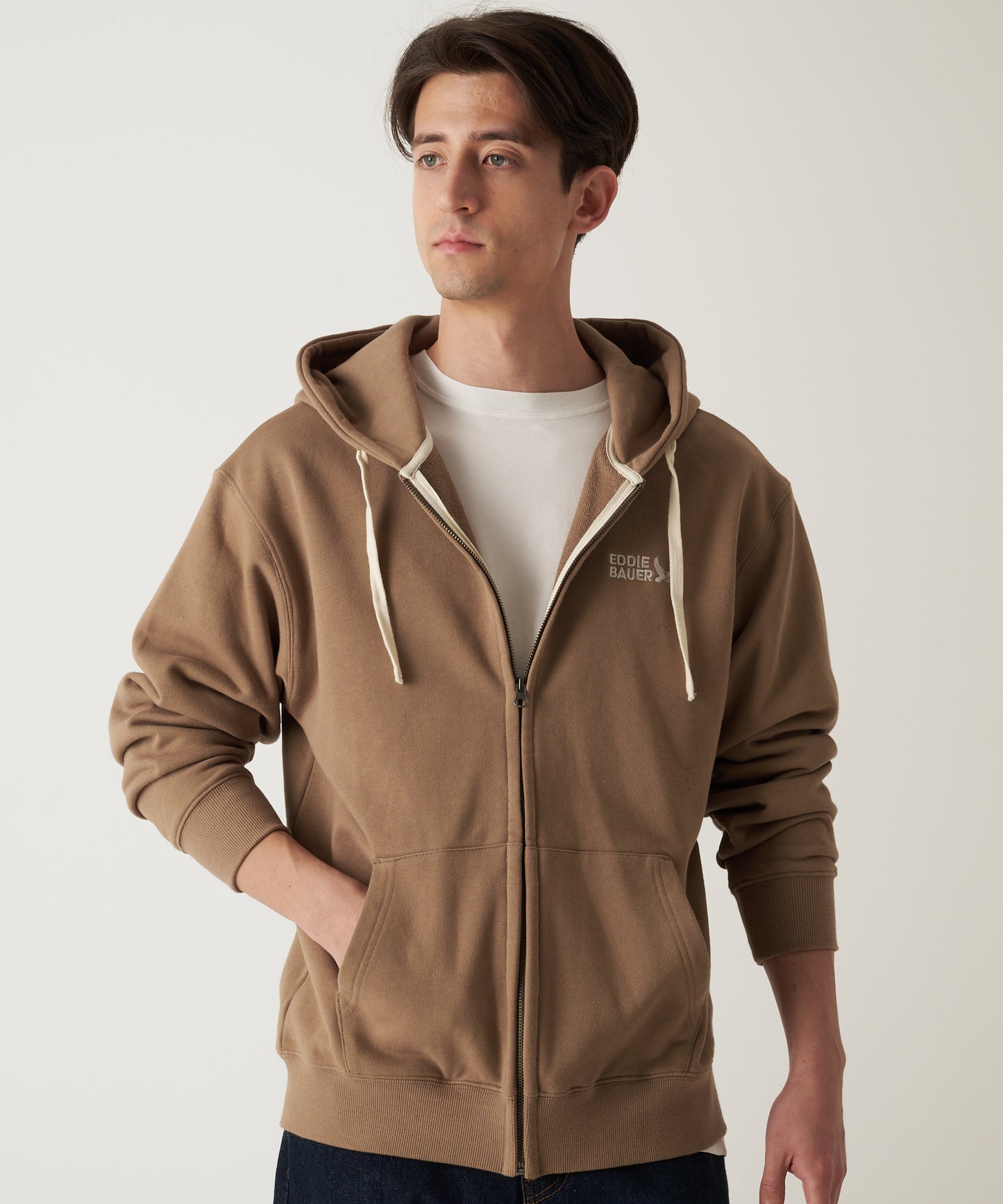 ジップアップ スウェットパーカ/ZIP UP SWEAT PARKA