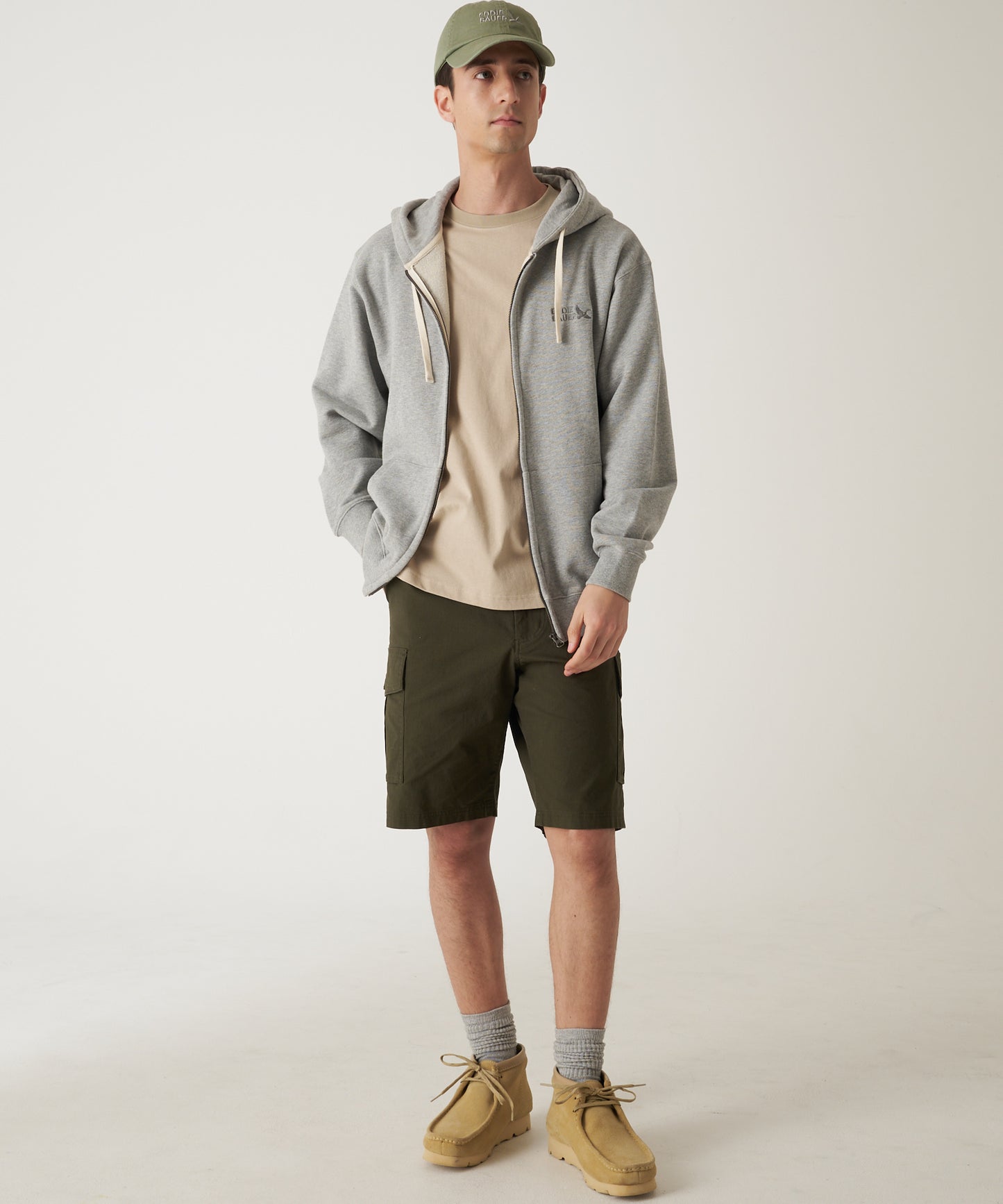 ジップアップ スウェットパーカ/ZIP UP SWEAT PARKA