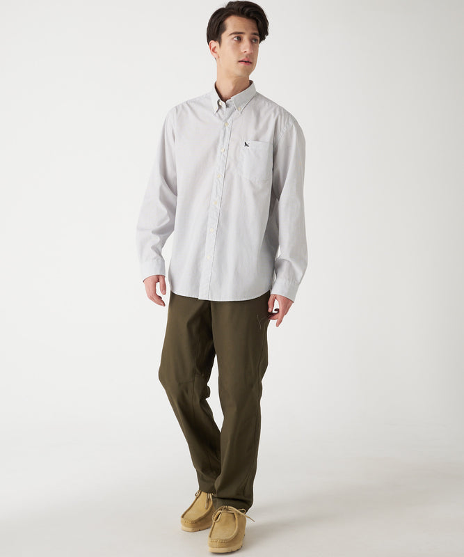 チェック ブロード 刺繍シャツ/CHECK EMB BD SHIRTS