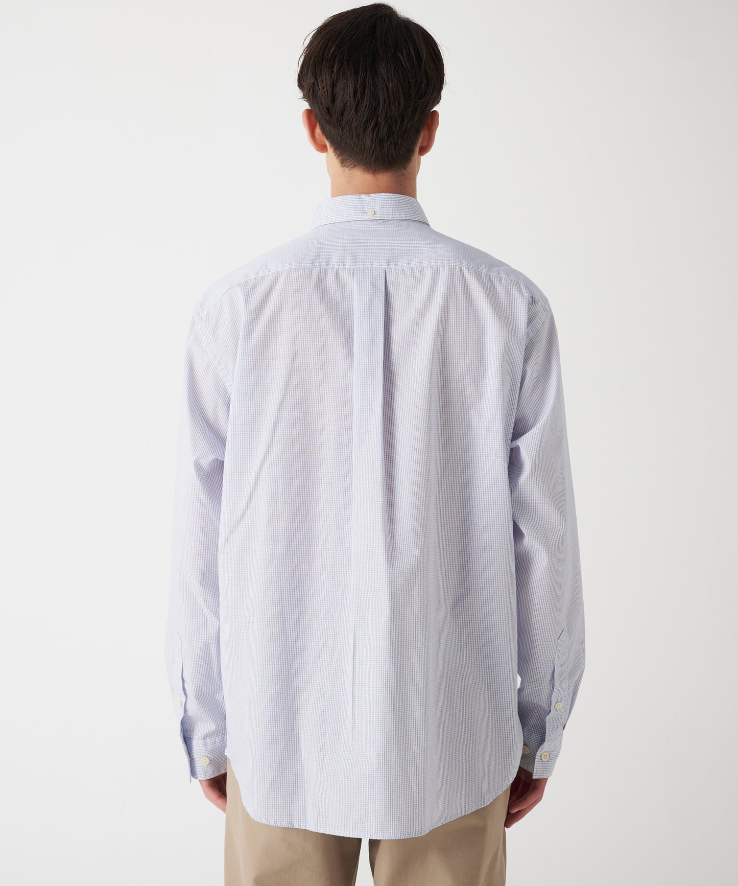 チェック ブロード 刺繍シャツ/CHECK EMB BD SHIRTS