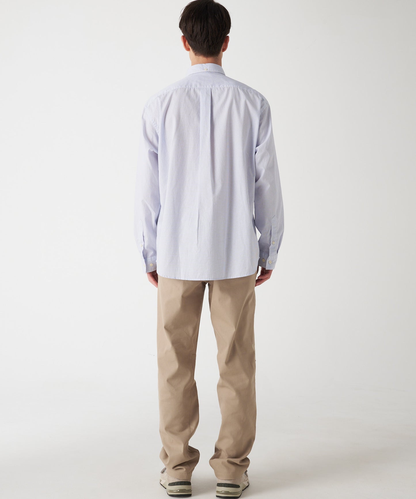 チェック ブロード 刺繍シャツ/CHECK EMB BD SHIRTS