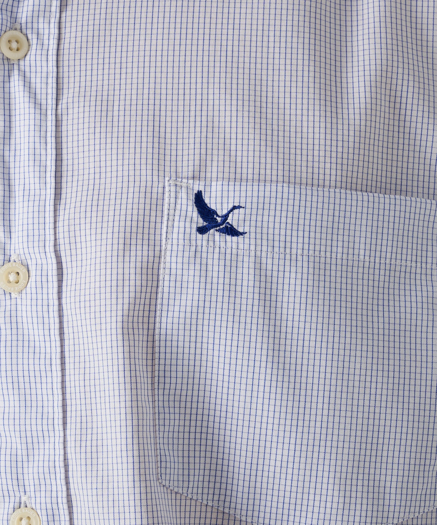 チェック ブロード 刺繍シャツ/CHECK EMB BD SHIRTS