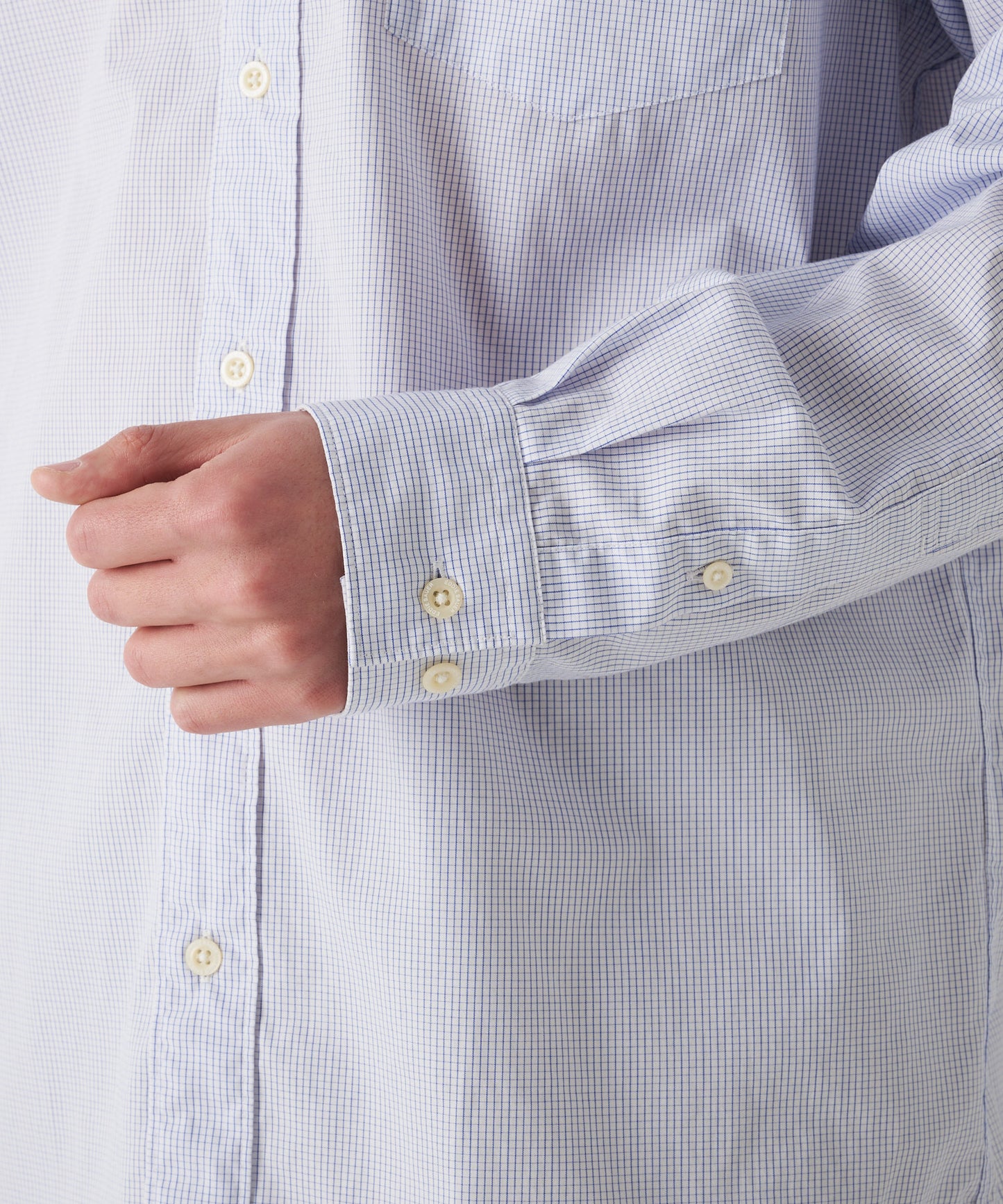 チェック ブロード 刺繍シャツ/CHECK EMB BD SHIRTS