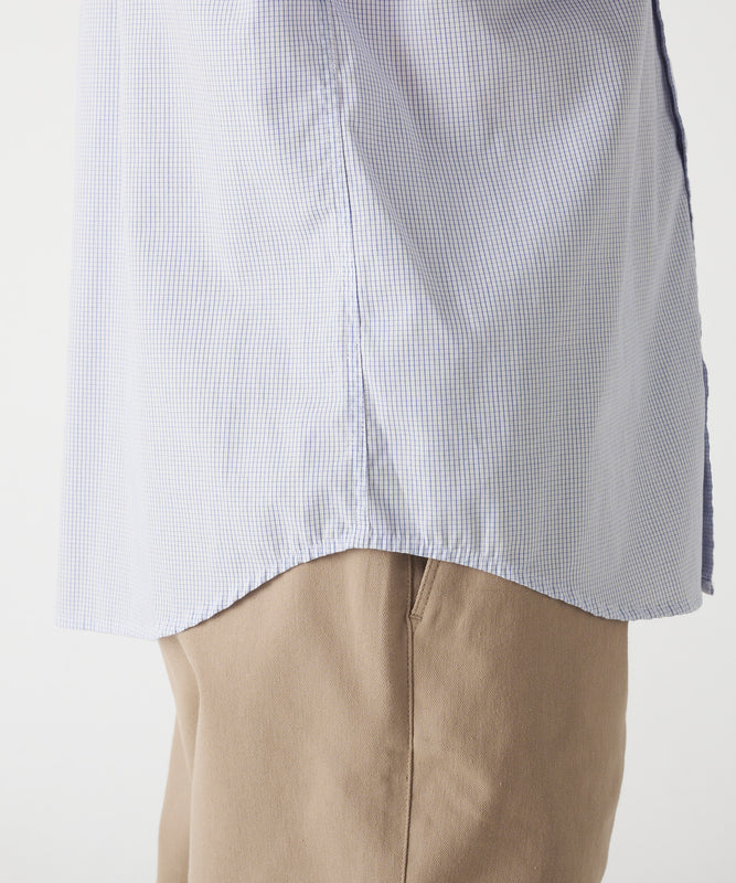 チェック ブロード 刺繍シャツ/CHECK EMB BD SHIRTS
