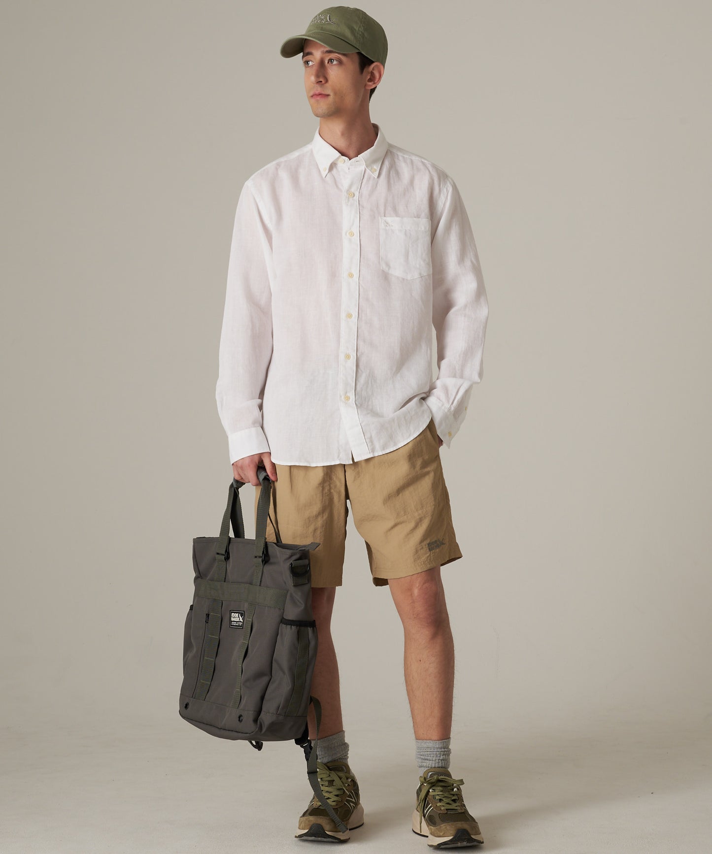 コットンリネン 長袖シャツ/COTTON/LINEN LSSHIRTS
