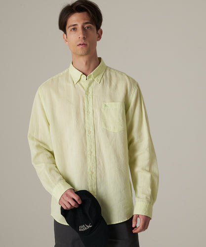 コットンリネン 長袖シャツ/COTTON/LINEN LSSHIRTS