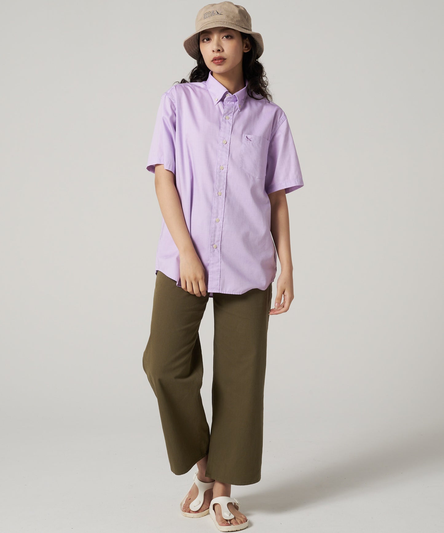 オックスフォード ボタンダウン 半袖シャツ/OXFORD SS BD SHIRT