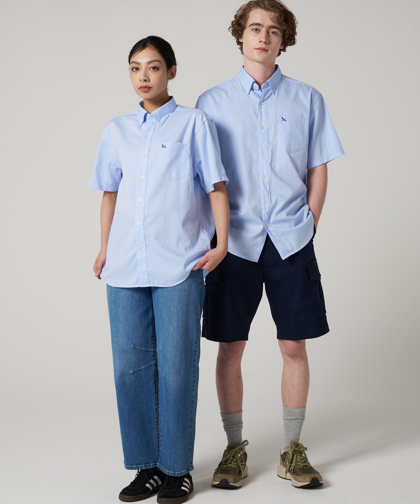 オックスフォード ボタンダウン 半袖シャツ/OXFORD SS BD SHIRT