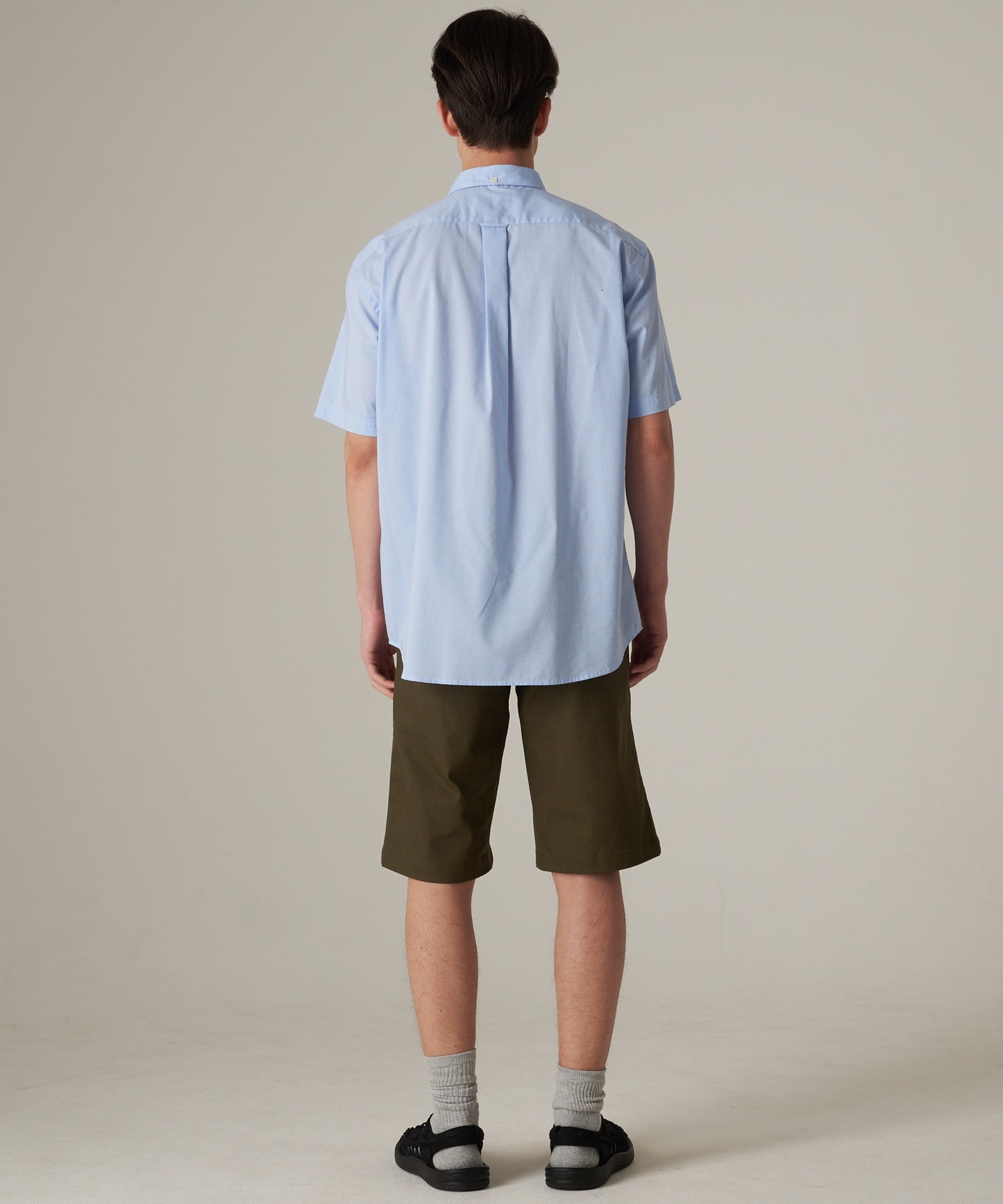 刺繍 ボタンダウン 半袖シャツ/EMB SSBD SHIRT