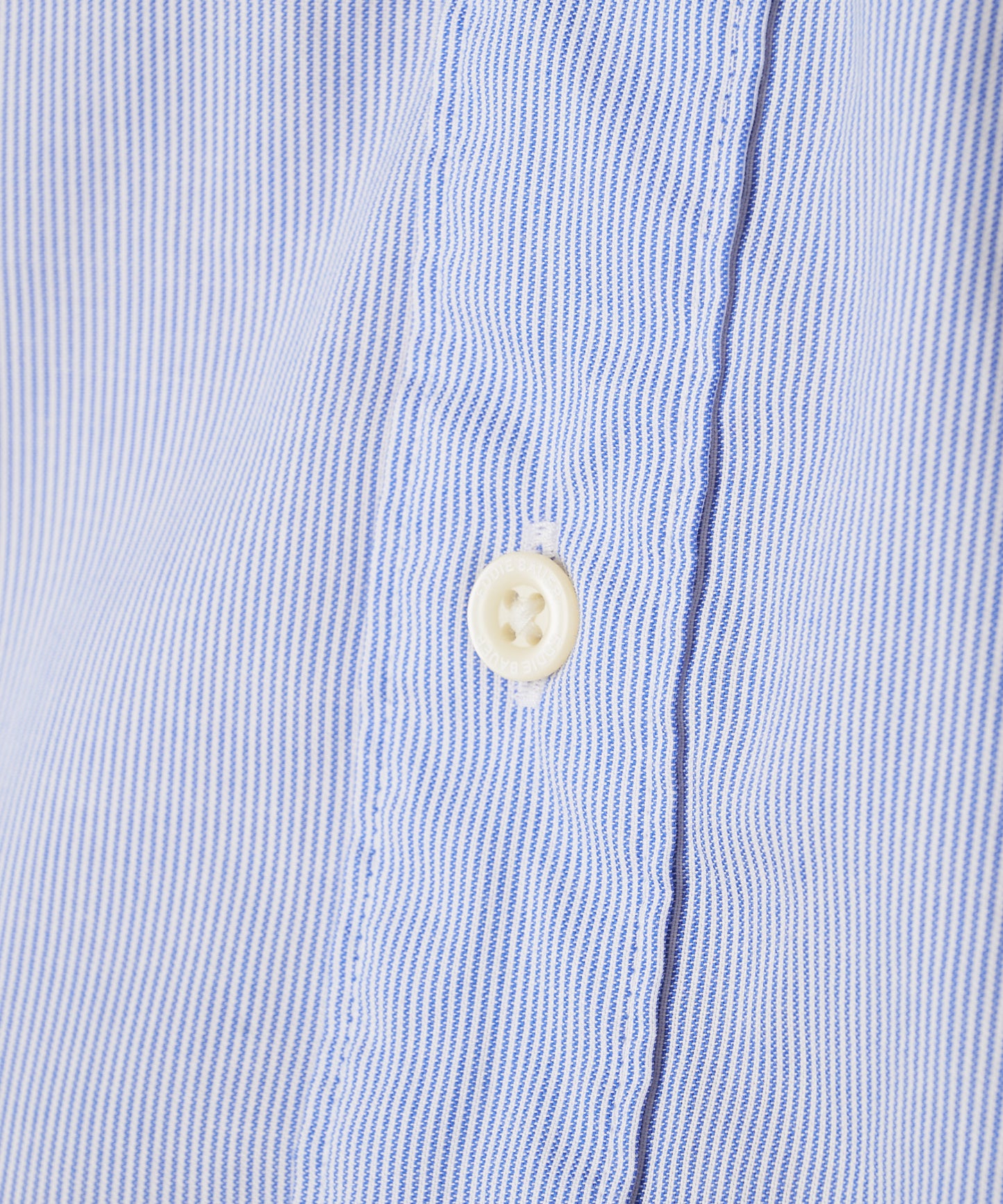 ストライプ 刺繍 ブロード半袖シャツ/STRIPE EMB SS BD SHIRT