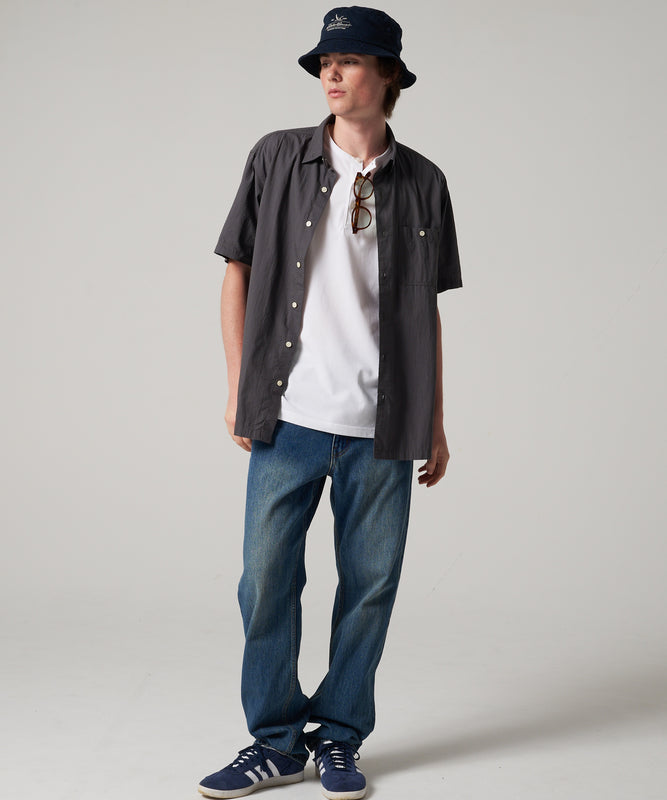 シアサッカー 半袖シャツ/SEERSUCKER S/S SHIRT