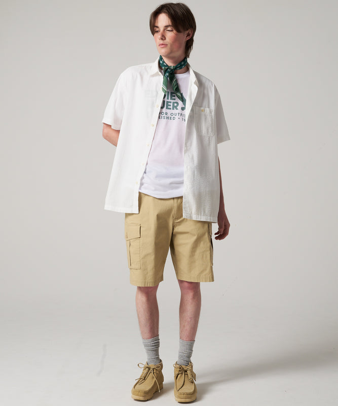 シアサッカー 半袖シャツ/SEERSUCKER S/S SHIRT