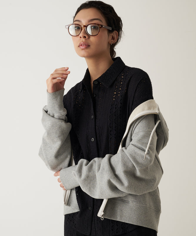 シーサイドレース 半袖シャツ/SEASIDE LACE SS SHIRT