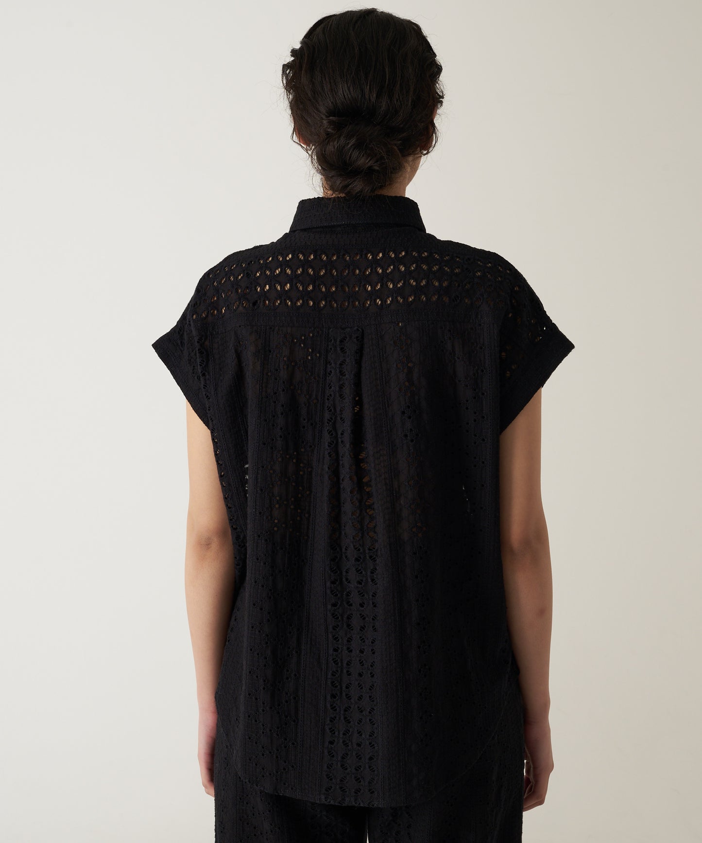 シーサイドレース 半袖シャツ/SEASIDE LACE SS SHIRT