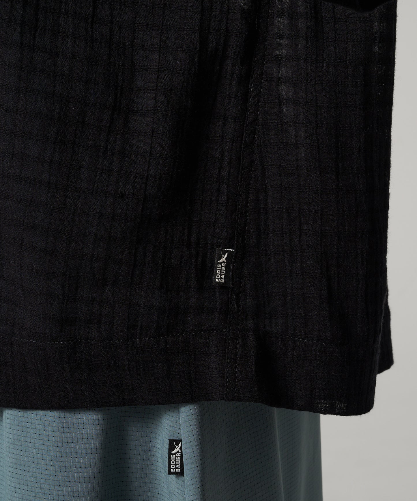 プレイド シアーブラウス/PLAID SHEER BLOUSE