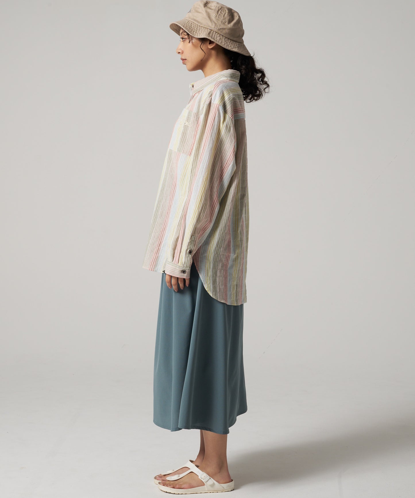 EBロゴ ストライプシャツ/EB LOGO STRIPE SHIRT