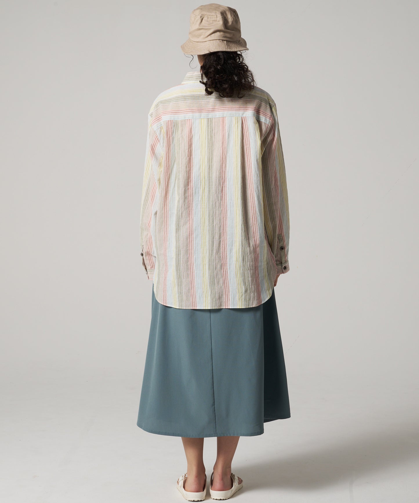 EBロゴ ストライプシャツ/EB LOGO STRIPE SHIRT
