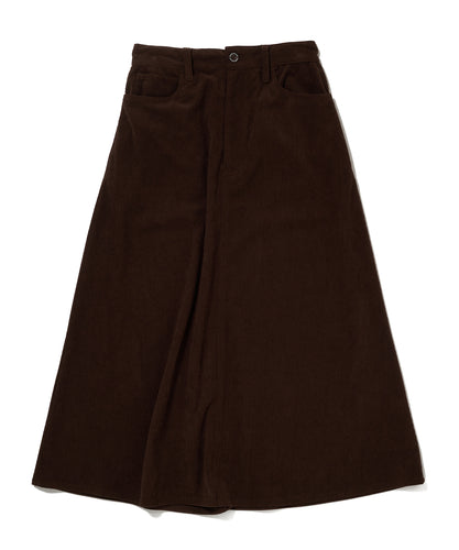 【2BUY対象】コーデュロイ ナロースカート/CORDUROY NARROW SKIRT