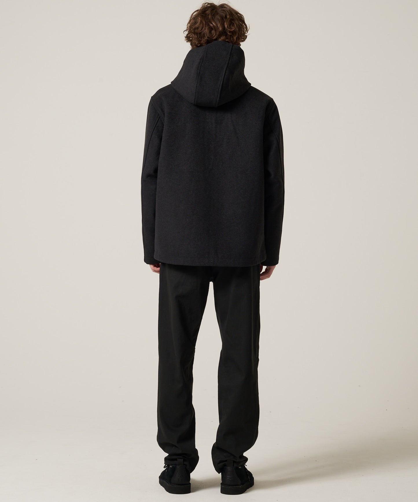 【予約】ボンディング ウール ジップフーディ/BONDING WOOL ZIP HOODIE