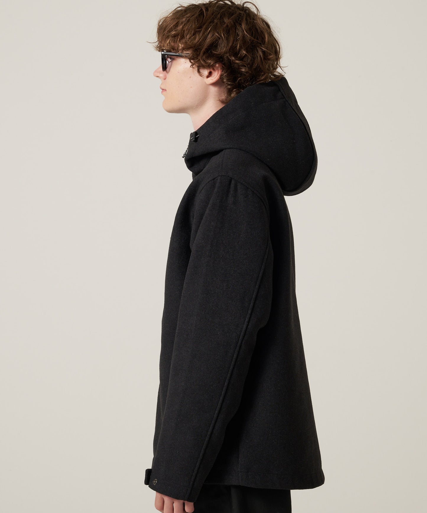 【予約】ボンディング ウール ジップフーディ/BONDING WOOL ZIP HOODIE