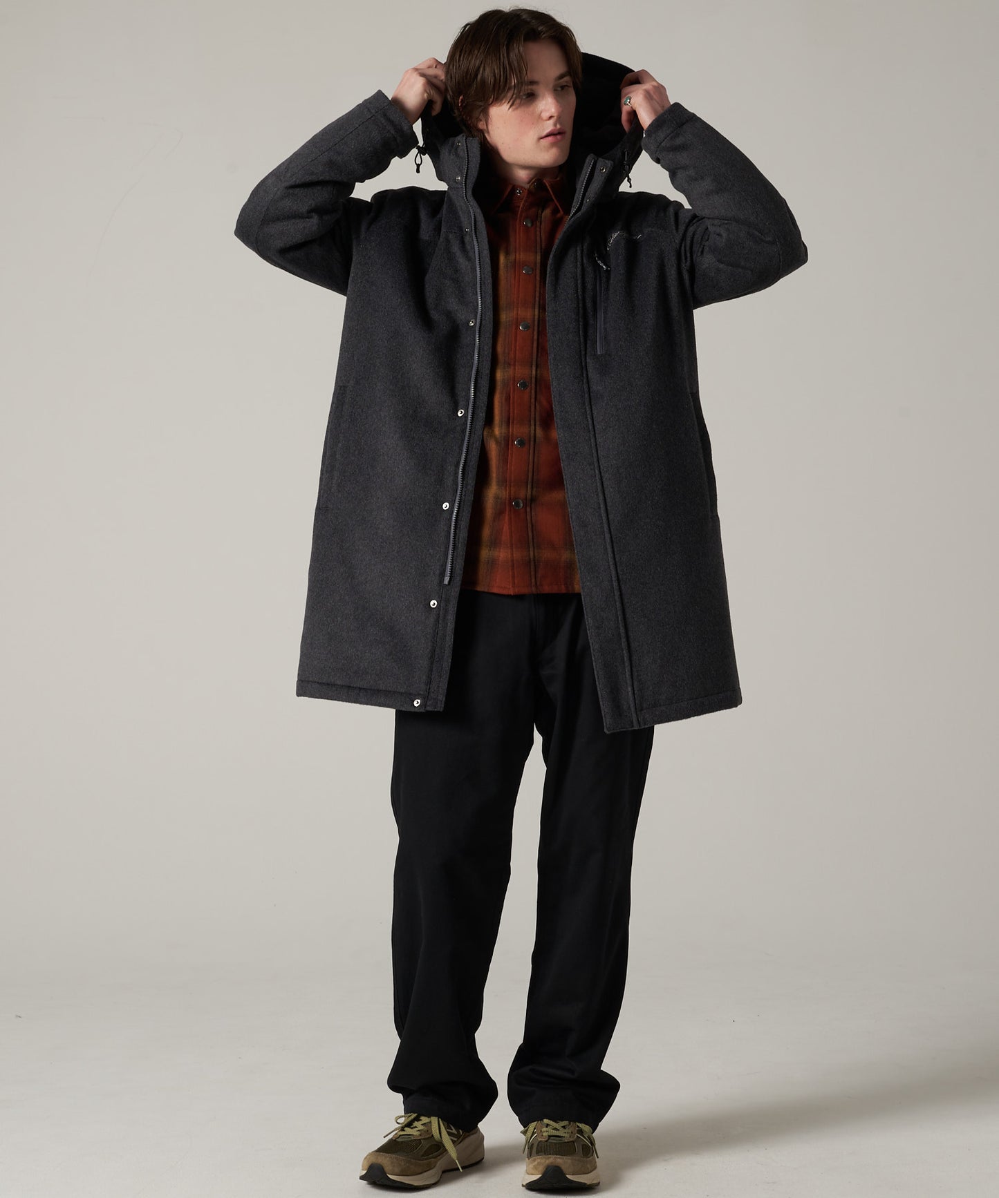 【1,000P対象】 【予約】ウール メインステイ インサレーテッド トレンチ/WOOL MAINSTAY INSULATED TRENCH