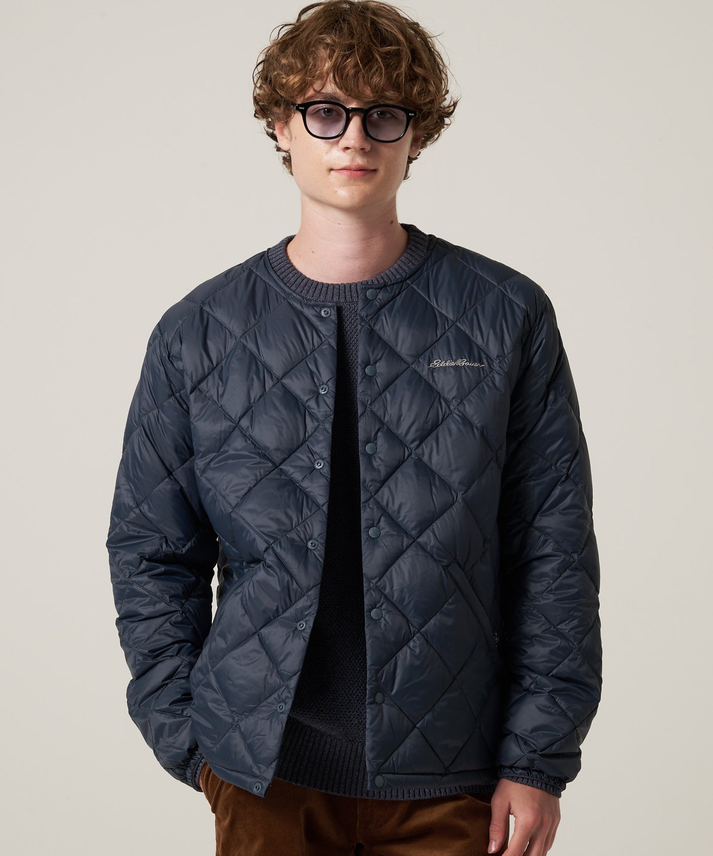 インナーダウン カーディガン/INNER DOWN CARDIGAN