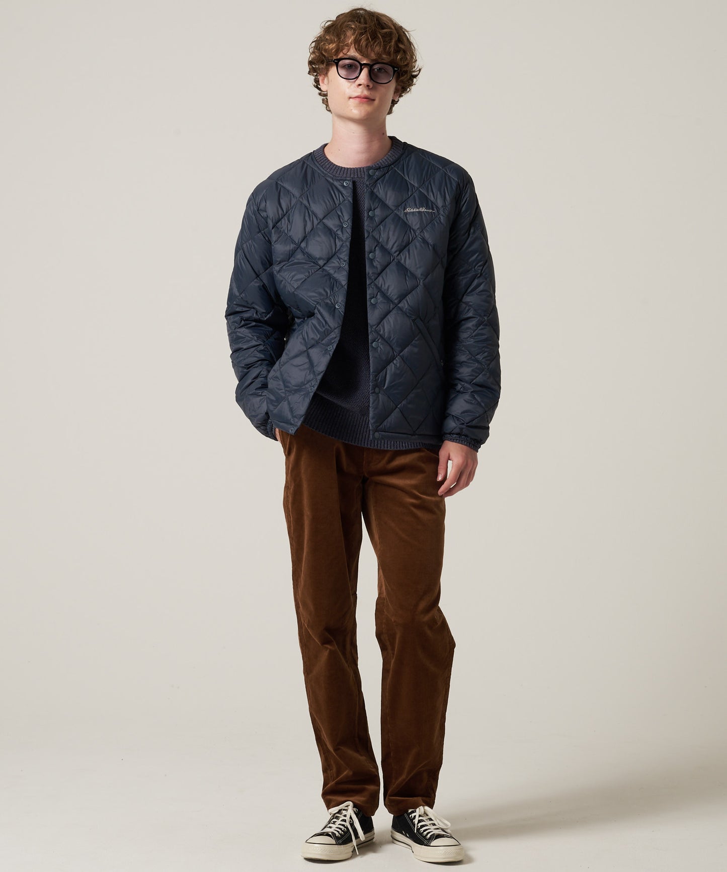 インナーダウン カーディガン/INNER DOWN CARDIGAN