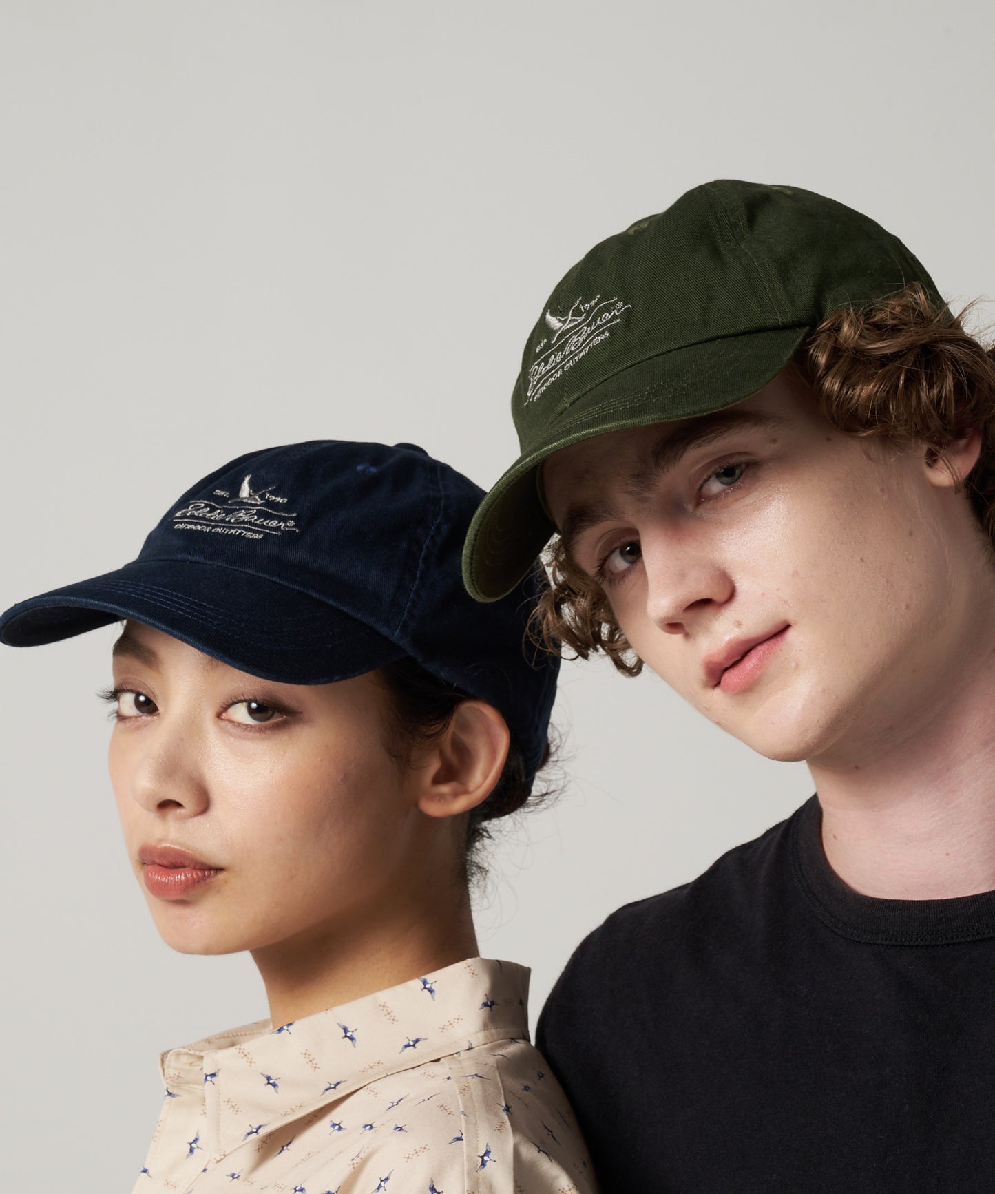 コットンツイル ロゴキャップ/COTTON TWILL LOGO CAP