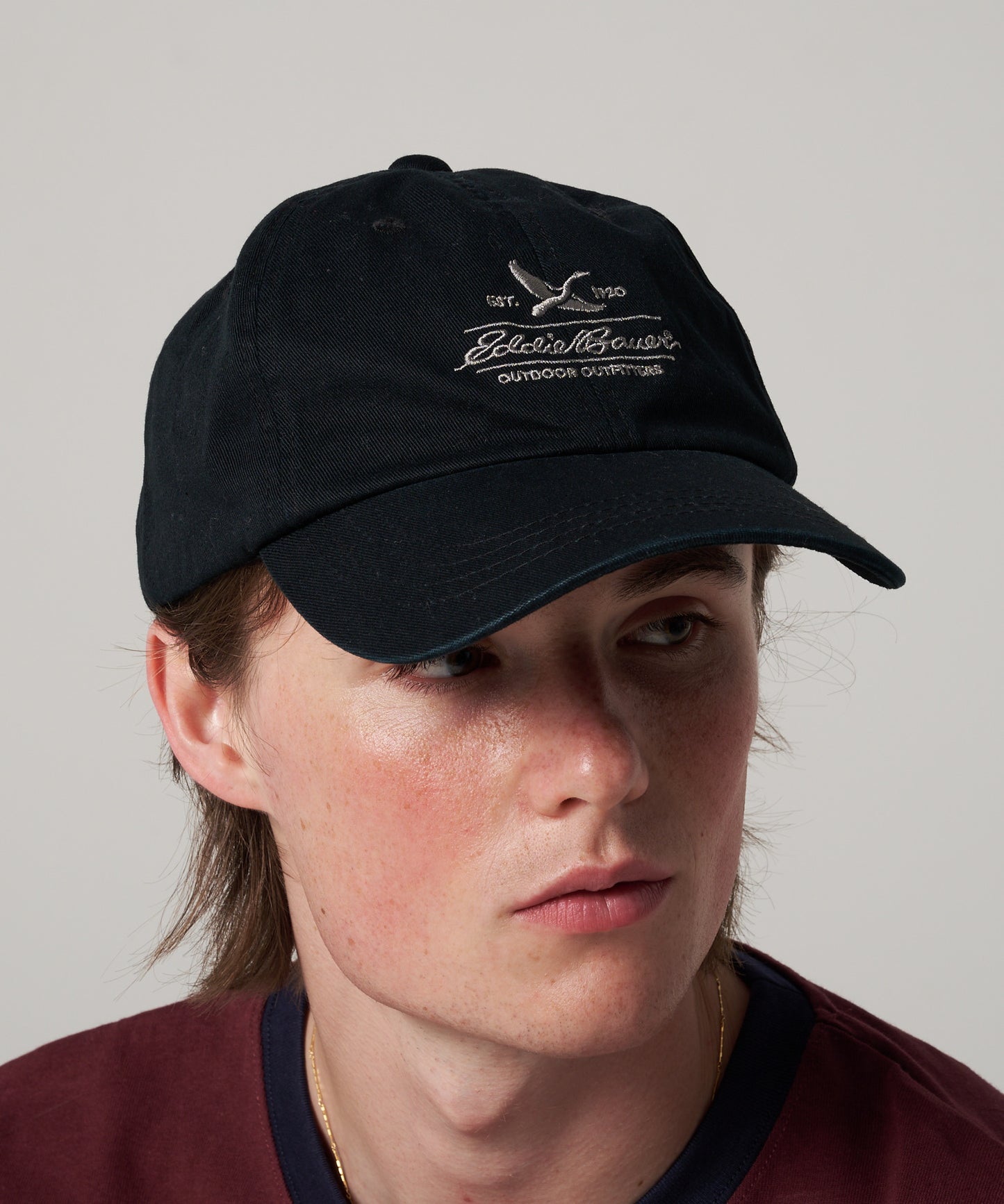 コットンツイル ロゴキャップ/COTTON TWILL LOGO CAP
